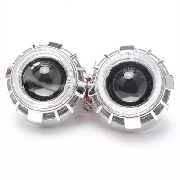 Angel Eyes Shroud Chrome LED Guide Light 5