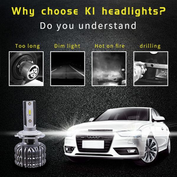 k1 led headlight bulb