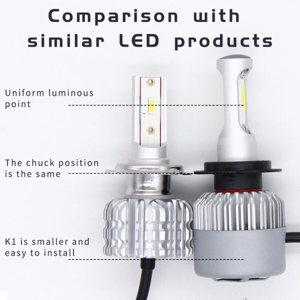 k1 led headlight bulb