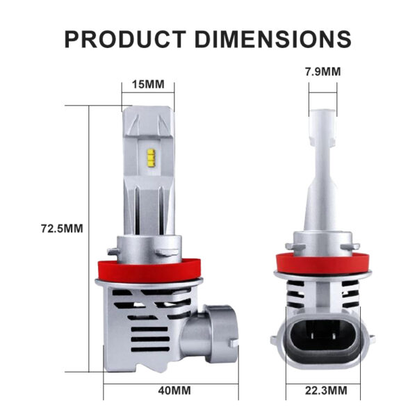 LED headlight bulb m3