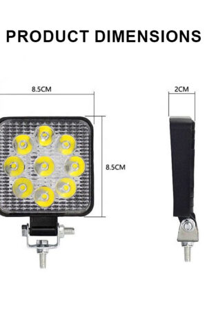 LED square work light