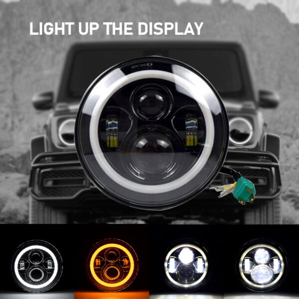 LED Wrangler Headlights